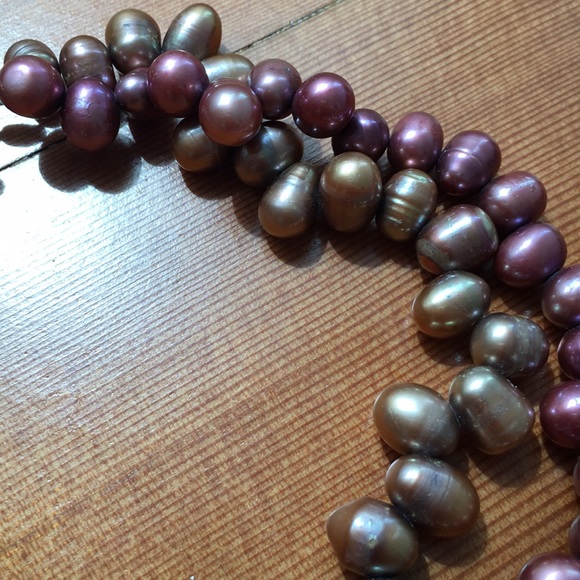 2 Strand Freshwater Pearl Necklace - Picture 4 of 6